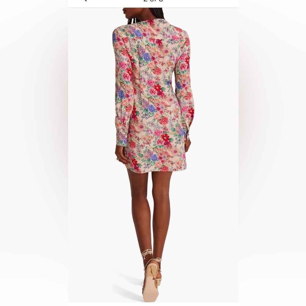 Favorite Daughter The Barely Holding It Together Floral Long
Sleeve Mini Dress 4 - Picture 2 of 7